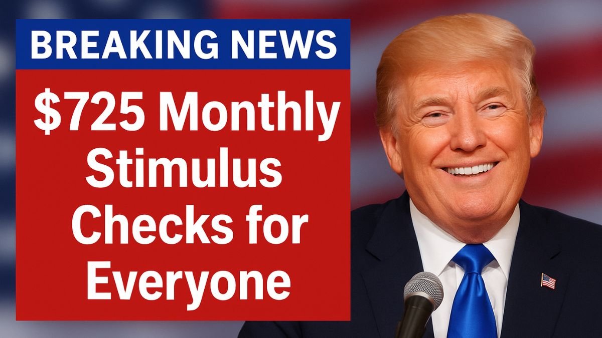 $725 Monthly Stimulus Checks for Everyone: Know Eligibility & Payment Dates