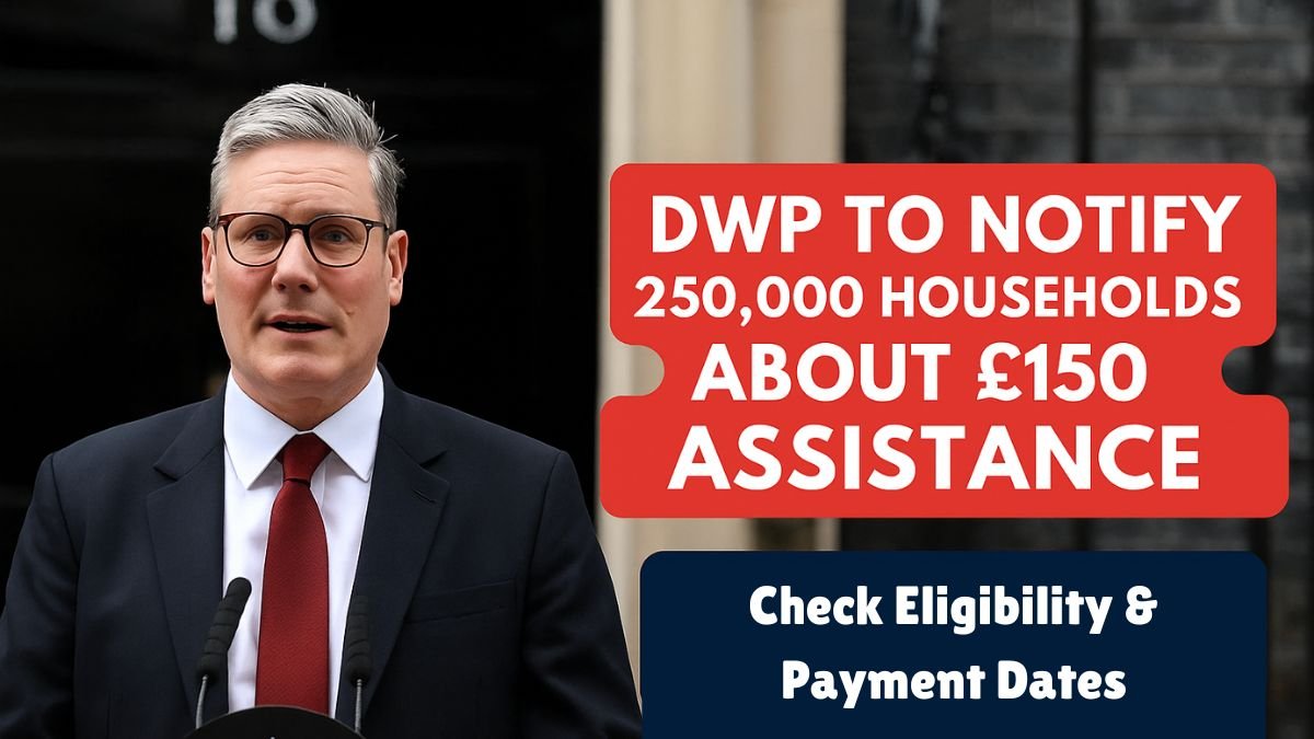 DWP to Notify 250,000 Households About £150 Assistance